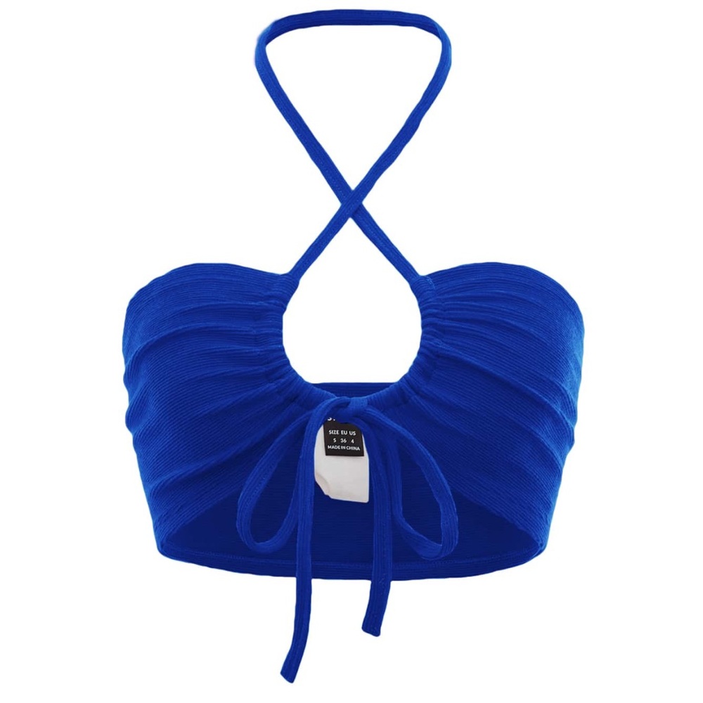 SHEIN Royal Blue Knit Top
